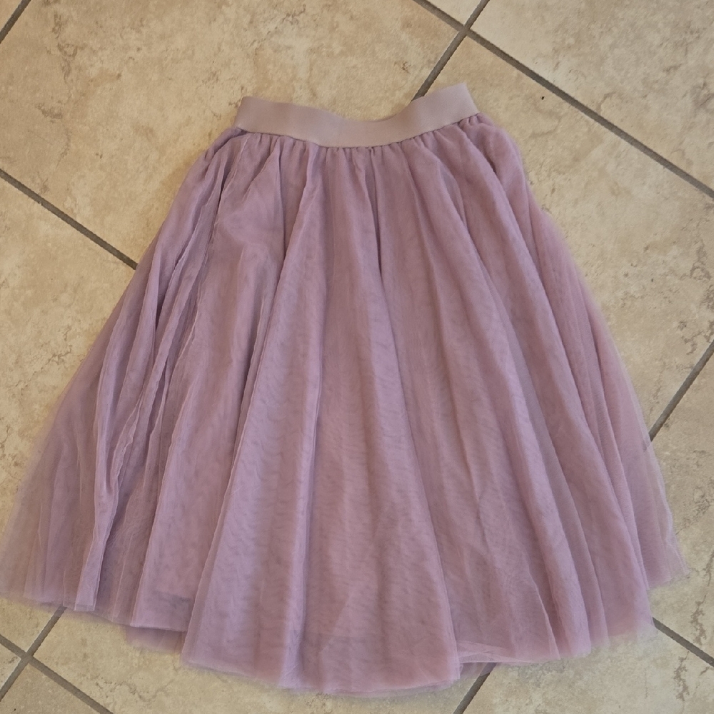 Charlotte Russe Lavender A-Line Skirt